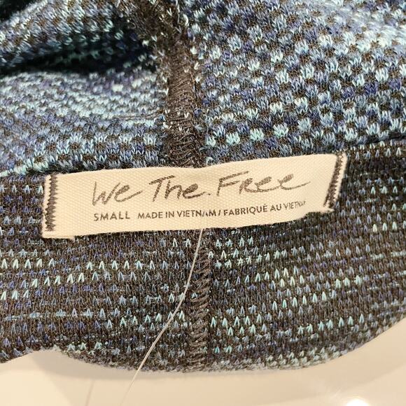 NWT Free People Turtleneck Blue Sweater - Picture 9 of 11